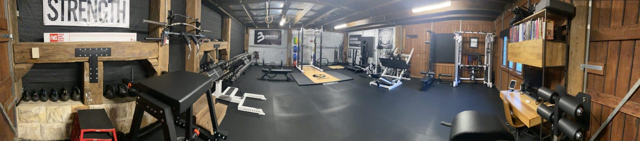 Picture of Personal Training Gym Brooks Performance, owned my personal trainer - Rhys Brooks. Offering world class personal training and online personal training in Sydney